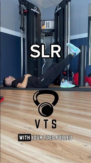 Straight Leg Raises (SLR) - Exercise Demonstration