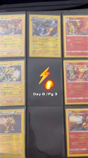 Sleeving The Dream Team | Pokémon Binder Page (Day 8)