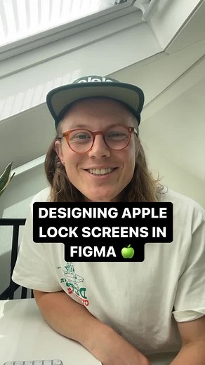 🍏 Designing apple iOS lock screens in Figma, supafast! #ux #ui #figma #learnfromme #tutorial