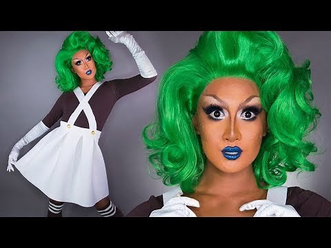 OOMPA LOOMPA MAKEUP + COSTUME TUTORIAL | ONLINEKYNE HALLOWEEN 2017