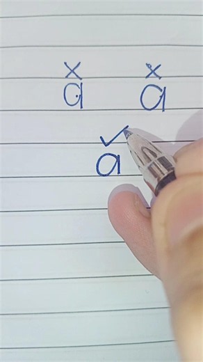 How to write letter a handwriting tutorial small letter a#handwriting tutorial #writing tips