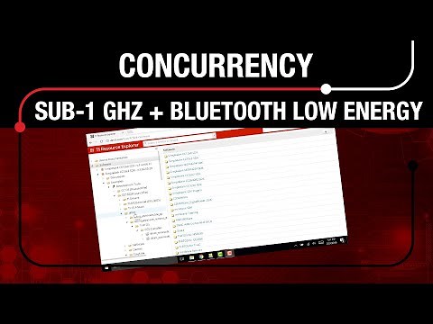 SimpleLink CC1352R Sub-1 GHz + Bluetooth low energy concurrency example