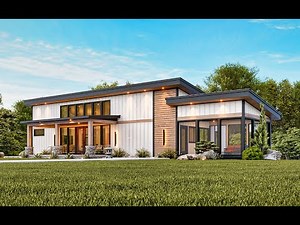 Spacious 3000 sq ft Modern Home Design [Plan 699-00399]