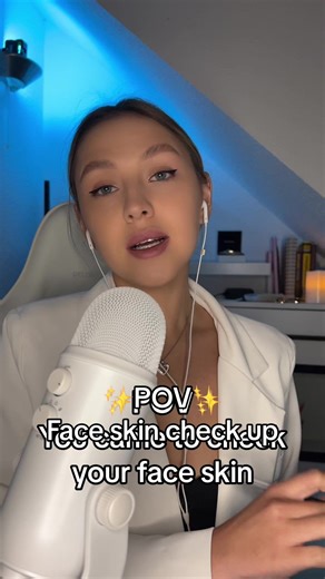 ASMR Face Skin Check-Up Roleplay