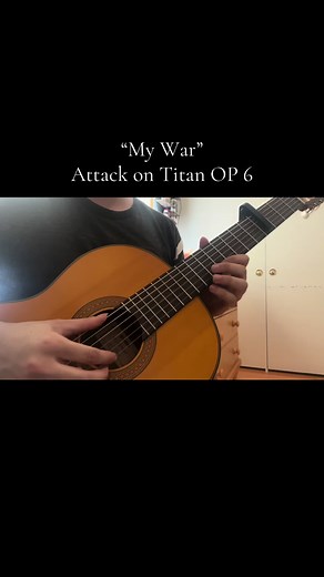Attack on Titan: My War Guitar Cover
