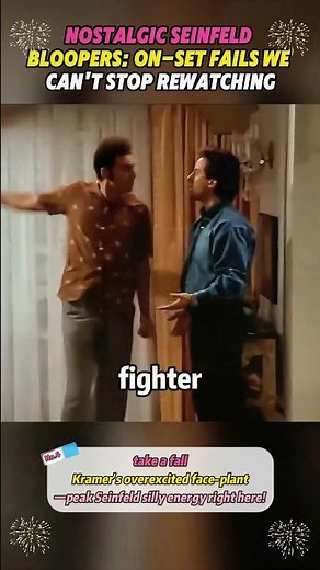 Nostalgic Seinfeld Bloopers: On-Set Fails We Can't Stop Rewatching(2). #usa #fyp #funny #seinfeld