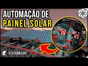 AUTOMAÇÃO BÁSICA DE PAINEIS SOLARES! | Stationeers Ep 05