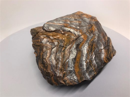 3lb 3oz Premium Wind Slick Banded Iron Formation Genesis Seer Stone Rock Art Gemstone Home Decor Feng Shui Grounding Suiseki Gem CA-00-2 - Etsy