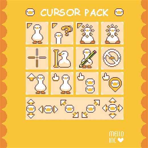 Animated Cursor | Goose - Etsy Canada