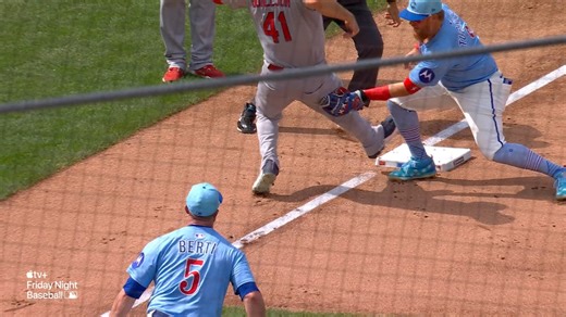Jon Berti's athletic play on the mound