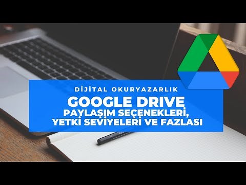 Google Drive Eğitimi - 3 - Paylaşım seçenekleri, yetki seviyeleri ve ince ayarlar