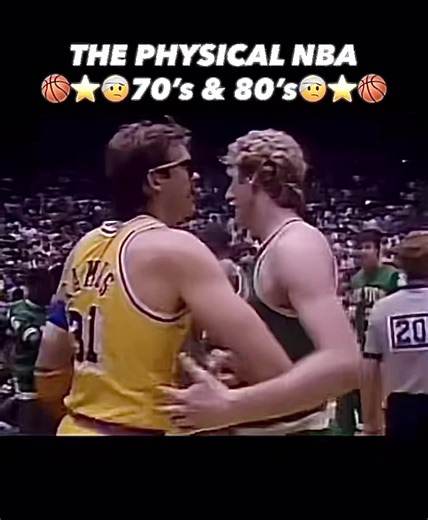 1970’s & 80’s • The Physical NBA 🏀👊⭐️ #nba #basketball
