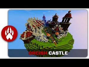 Minecraft Building Tutorial : How to build an Orcish Castle