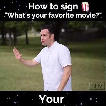 Learn ASL Daily - Day 11 | How to sign "What's your favorite movie?" in ASL!