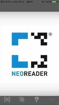 Installation eines QR-Code-Scanners (NeoReader)