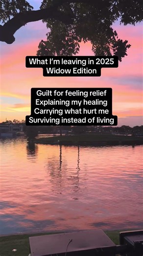 What I’m Leaving in 2025 | Widow Edition #lifeafterloss #griefjourney #widowlife