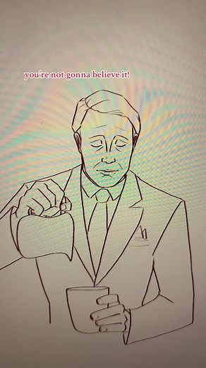 Hannibal Fanart Dinner Drawing