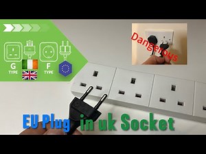 Hack for EU to UK Plugging Made Easy!