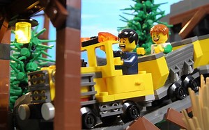 【定格动画】乐高地下金矿探险记