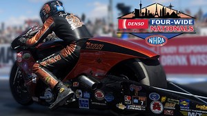 It’s round number 2 of the 2021 NHRA Pro Stock Motorcycle championship chase and we are poised to take you inside the pit areas of all the top motorcycle drag racers to explore the strange low number of entries for the class, the v-twin vs Suzuki rivalry, the struggle to race in the wind, the mad thrash between rounds and more. From The Strip at Las Vegas Motor Speedway we give you all the inside stories of Pro Stock Bike as these machines wrench, tune, burnout and hit top speed 4-wide in Sin Ci