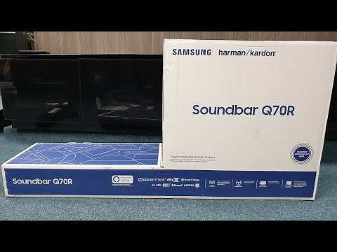 Samsung 2019 HW Q70R Soundbar Unbox and Test.