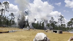 Breaching and taking control of Strong Point Huff. It’s how we train Army units on large scale and combines arms operations. Looks like our JRTC and Fort Polk Families are enjoying the Box Tour. #PeopleFirst #OCTLife #AmericasLeadershipLab | Joint Readiness Training Center, Operations Group