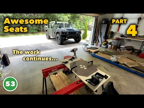 Installing Seats in my Humvee - Part 4