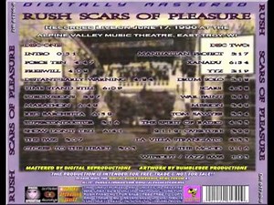 RUSH - Scars of Pleasure - Presto Tour 1990 (full)