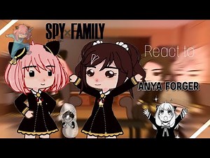 anya's classmates react to her !! | sxf reacts | gacha club || Spy x Family