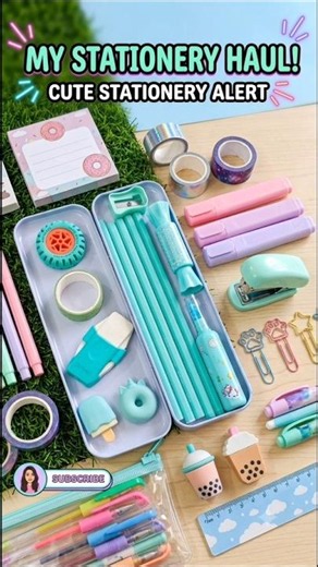 Latest Stationery Collection With Pencil Box #backtoschool #stationery#pencilbox#ytshorts #trending