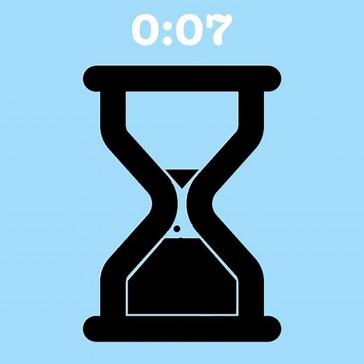 Sand Timer | 30 seconds with Alarm