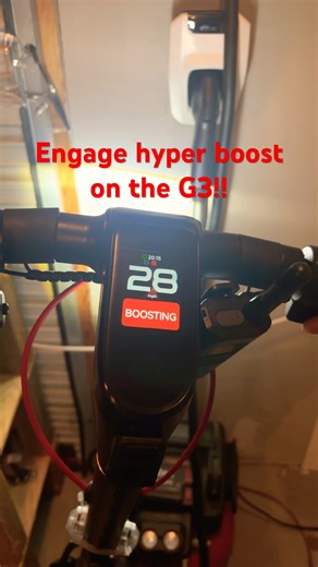 How to engage hyper boost mode on the Segway Max G3