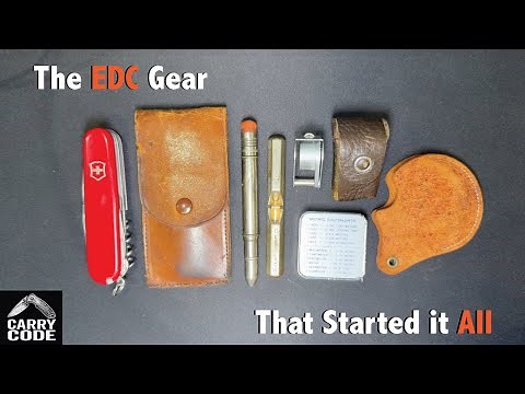 The EDC Gear That Started It All | My First Everyday Carry Items