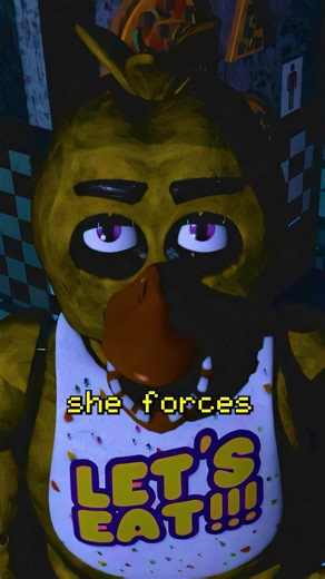 How does Chica attack you in every FNAF game? 🤔 #fnaf #fortnite #gaming