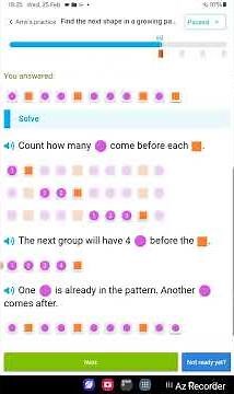 Practicing patterns ‪@IXL‬