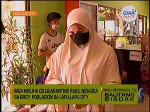 LAPU-LAPU CITY TV NEWS #1 MAG-NUMBER CODING NA MGA NIKUHA OG QUARANTINE PASS,NIDAGSA SA BRGY. POBLACION SA LAPU-LAPU CITY DUL-AN 200 NGA SAGAD MGA BATAN-ON SA LAPU-LAPU CITY,NASITA KAY WALAY NAKAPAKITA OG Q-PASS GMA REGIONAL TV BALITANG BISDAK GMA 7 CEBU Recorded Earlier@Lapu-Lapu City TV News #1 | Lapu-Lapu City TV News #1