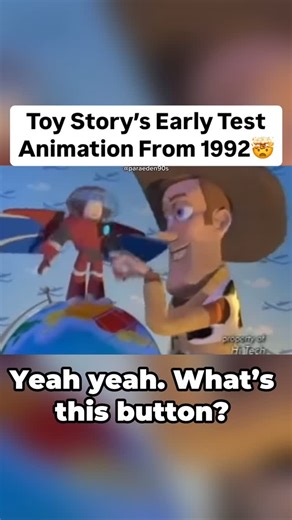 Millennial & 90's Content on Instagram: "I think they got it right with the animation they finished with.💯💯💯 Cool footage from a very early look of Toy Story.💯 ——————————————————————————- Follow @paraeden90s for more content. We upload daily. Thanks for watching!🙏💯 ——————————————————————————- • • • • #90s #90snostalgia #90smovies #toystory #pixar #movie #movies #memories #throwback #childhood #nostalgia #nostalgic #90skid #90skids #90sbaby #1990s #nineties #90sthrowback"