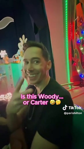 Woody and Carter: A Fun Surprise Encounter