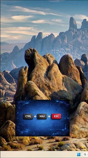 Keyboard Shortcuts #3 CTRL+SHIFT+ESC #tips #windows