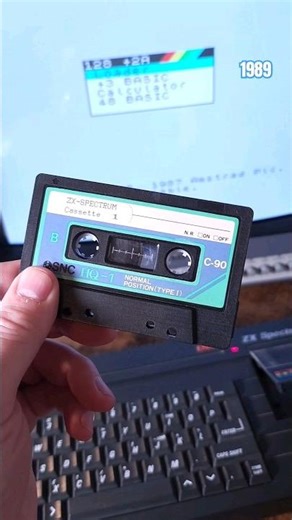 Playing Exolon on Sinclair ZX Spectrum 128 +2B #shorts #retrogaming