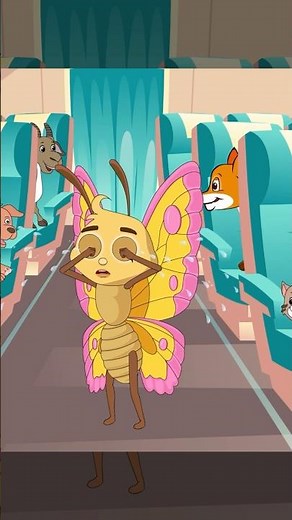 तितली उड़ी उड़ ना सकी - Titli Udi Bus Me Chadhi | Hindi Poem For Kids | SAM TV