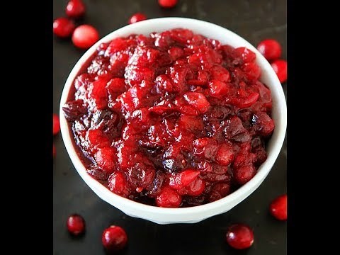 Maple Cranberry Sauce