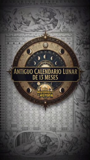 El antiguo calendario lunar de 13 meses seguía los ritmos naturales, cada mes correspondía a un ciclo completo de la Luna, Este sistema mantenía un equilibrio con las estaciones, la agricultura y los ciclos espirituales de muchas culturas, Pero con El cambio del calendario lunar al calendario moderno marcó el momento en que dejamos de seguir a la Luna para empezar a seguir al poder. #misteriosdh #misteriosdelahistoria #calendariode13meses | misterios de la historia