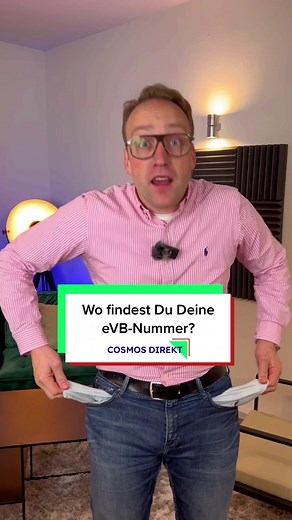 Wo findest Du Deine eVB-Nummer?