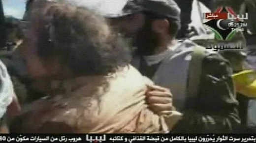 How did Colonel Gaddafi die?