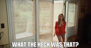 What the heck was that?