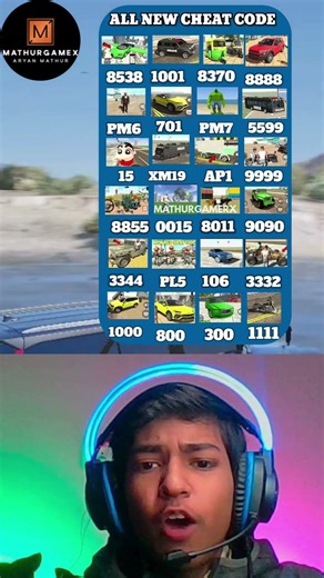 All || Indian Bike Driving 3D New Update Chaet Code #short #ytshorts 19044