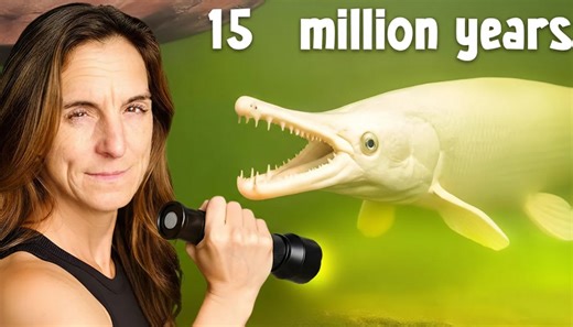 A fish older than dinosaurs reflects "time measured in millions of years"