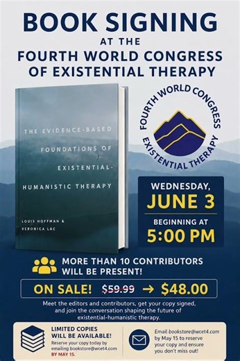 World Congress of Existential Therapy Booksigning