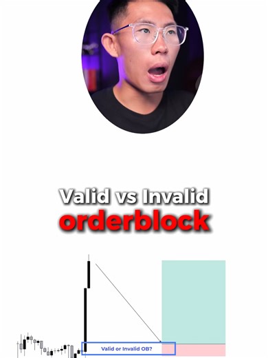 Invalid vs Valid orderblocks? How to spot the difference